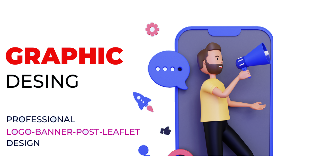 Professional Logo, Banner, Social Media Post, Leaflet Design
